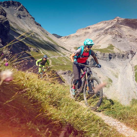 Journée guidée à VTT