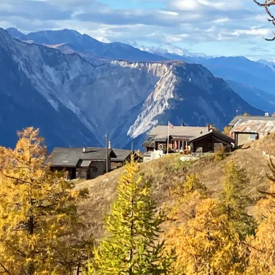 Un repas en altitude