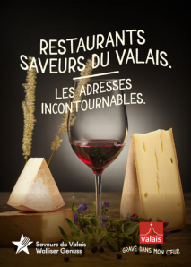 Brochure Restaurant Saveurs du Valais