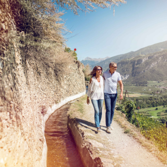 Chemin du Vignoble à pied